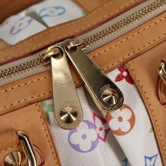 LOUIS VUITTON Monogram Multicolor Courtney MM Bag 2way White M45641 Auth 124887V - Picture 11 of 16